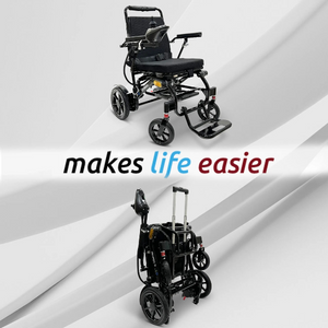 Glide Care G-5 Lightweight Foldable Electric Wheelchair for Adults