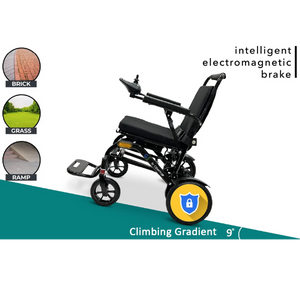 Glide Care G-5 Lightweight Foldable Electric Wheelchair for Adults