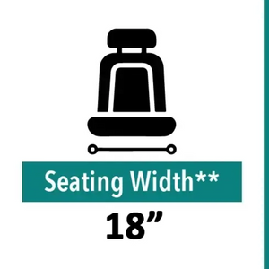 Glide Care G-5 Lightweight Foldable Electric Wheelchair for Adults