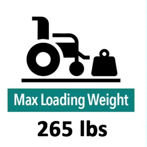 Glide Care G-5 Lightweight Foldable Electric Wheelchair for Adults