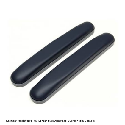 Karman AP-S305 Wheelchair Armrest Pad: Cushioned Vinyl for Comfort & Support
