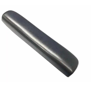Karman® AP21 Full-Length Grey Arm Pads: Cushioned Vinyl for Wheelchairs