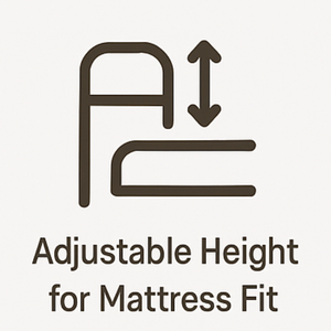 Karman®  Assist Bed Rail with Padded Grip in Rich Chocolate