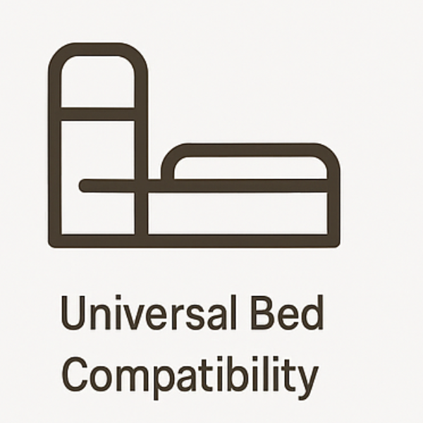 Karman®  Assist Bed Rail with Padded Grip in Rich Chocolate