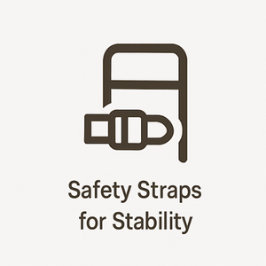 Karman®  Assist Bed Rail with Padded Grip in Rich Chocolate