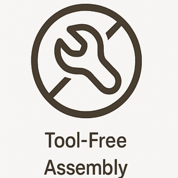 Karman®  Assist Bed Rail with Padded Grip in Rich Chocolate