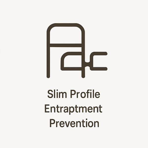 Karman®  Assist Bed Rail with Padded Grip in Rich Chocolate