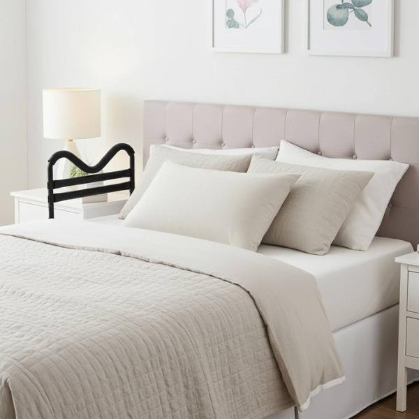 Karman®  Assist Bed Rail with Padded Grip in Rich Chocolate