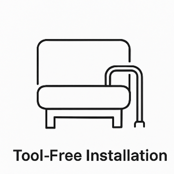 Karman® Assist Rail – ASSRL-100  Safety Handle for Daily Living Aids