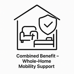 Karman® Assist Rail – ASSRL-100  Safety Handle for Daily Living Aids