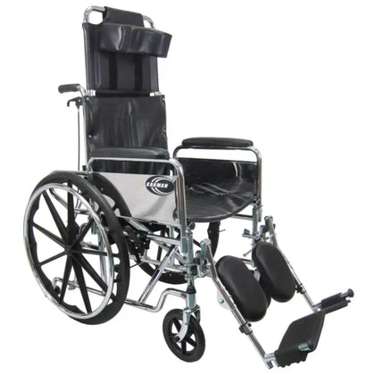 Karman KN-880 Reclining Wheelchair  180° Full Recline  Extra Wide 20