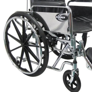 Karman KN-880 Reclining Wheelchair  180° Full Recline  Extra Wide 20