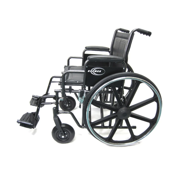 Karman KN-924-26-28W Bariatric Wheelchair  Heavy-Duty Mobility.