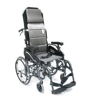 Karman VIP-515 Tilt in Space Folding Wheelchair With Ultra-Light Ergonomic Design