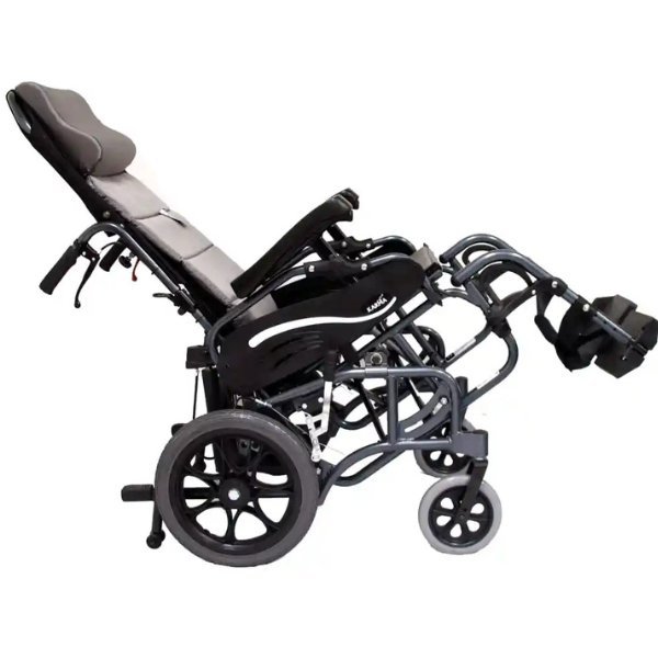 Karman VIP-515 Tilt in Space Folding Wheelchair With Ultra-Light Ergonomic Design