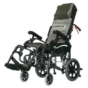 Karman VIP-515 Tilt in Space Folding Wheelchair With Ultra-Light Ergonomic Design