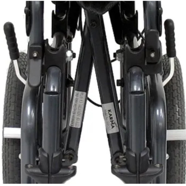 Karman VIP-515 Tilt in Space Folding Wheelchair With Ultra-Light Ergonomic Design