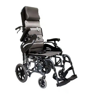 Karman VIP-515 Tilt in Space Folding Wheelchair With Ultra-Light Ergonomic Design