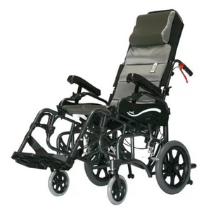 Karman VIP-515 Tilt in Space Folding Wheelchair With Ultra-Light Ergonomic Design