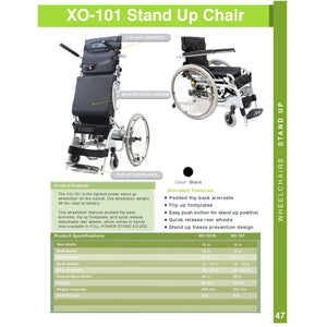 Karman XO-101 Power Standing Wheelchair
