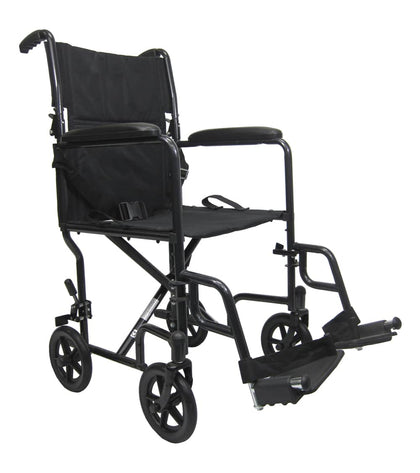 LT-2017 &  2019 19 lbs. Lightweight Transport Chair with Removable Footrest