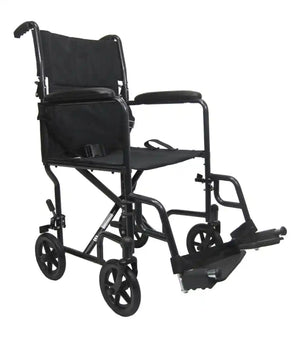 LT-2017 &  2019 19 lbs. Lightweight Transport Chair with Removable Footrest