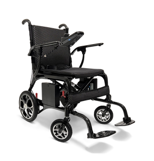 Phoenix Carbon Fiber Electric Travel Wheelchair with 360 Joystick& LCD Display