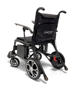 Phoenix Carbon Fiber Electric Travel Wheelchair with 360 Joystick& LCD Display