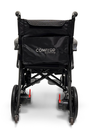 Phoenix Carbon Fiber Electric Travel Wheelchair with 360 Joystick& LCD Display