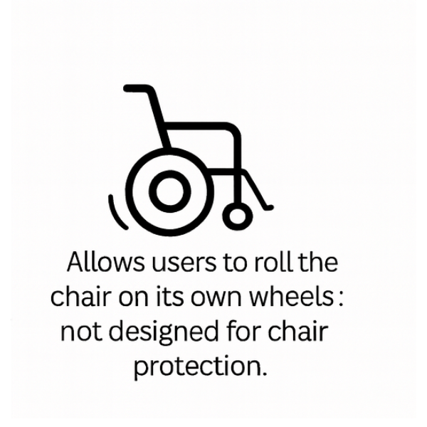 Phoenix Electric Wheelchair Travel Bag with Joystick and Controller Protection