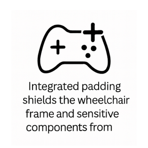 Phoenix Electric Wheelchair Travel Bag with Joystick and Controller Protection