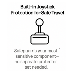 Phoenix Electric Wheelchair Travel Bag with Joystick and Controller Protection