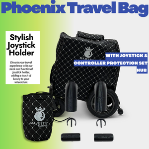 Phoenix Electric Wheelchair Travel Bag with Joystick and Controller Protection
