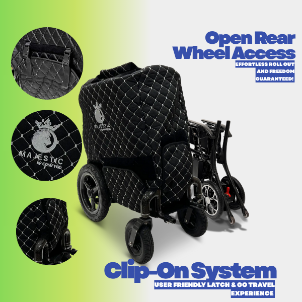 Phoenix Electric Wheelchair Travel Bag with Joystick and Controller Protection