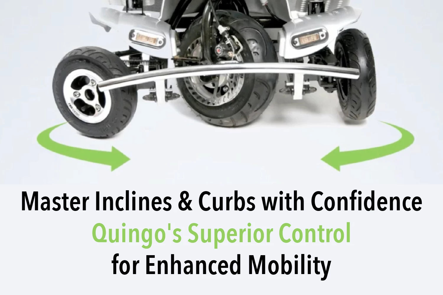 ComfyGO x Quingo Flyte Mobility Scooter with MK2 Self Loading Ramp