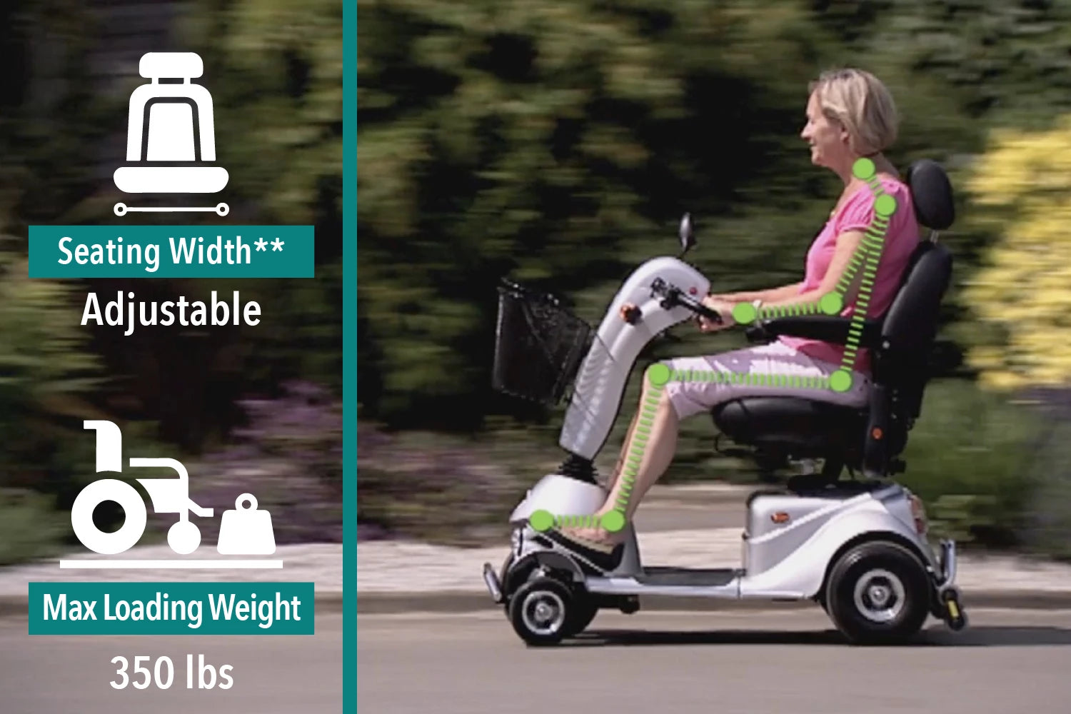 ComfyGO x Quingo Flyte Mobility Scooter with MK2 Self Loading Ramp