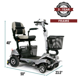 ComfyGO x Quingo Flyte Mobility Scooter with MK2 Self Loading Ramp