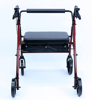 R-4800 Extra Wide Lightweight Rollator, Aluminum, 20 lbs.