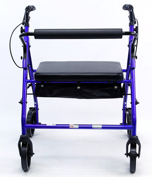 R-4800 Extra Wide Lightweight Rollator, Aluminum, 20 lbs.