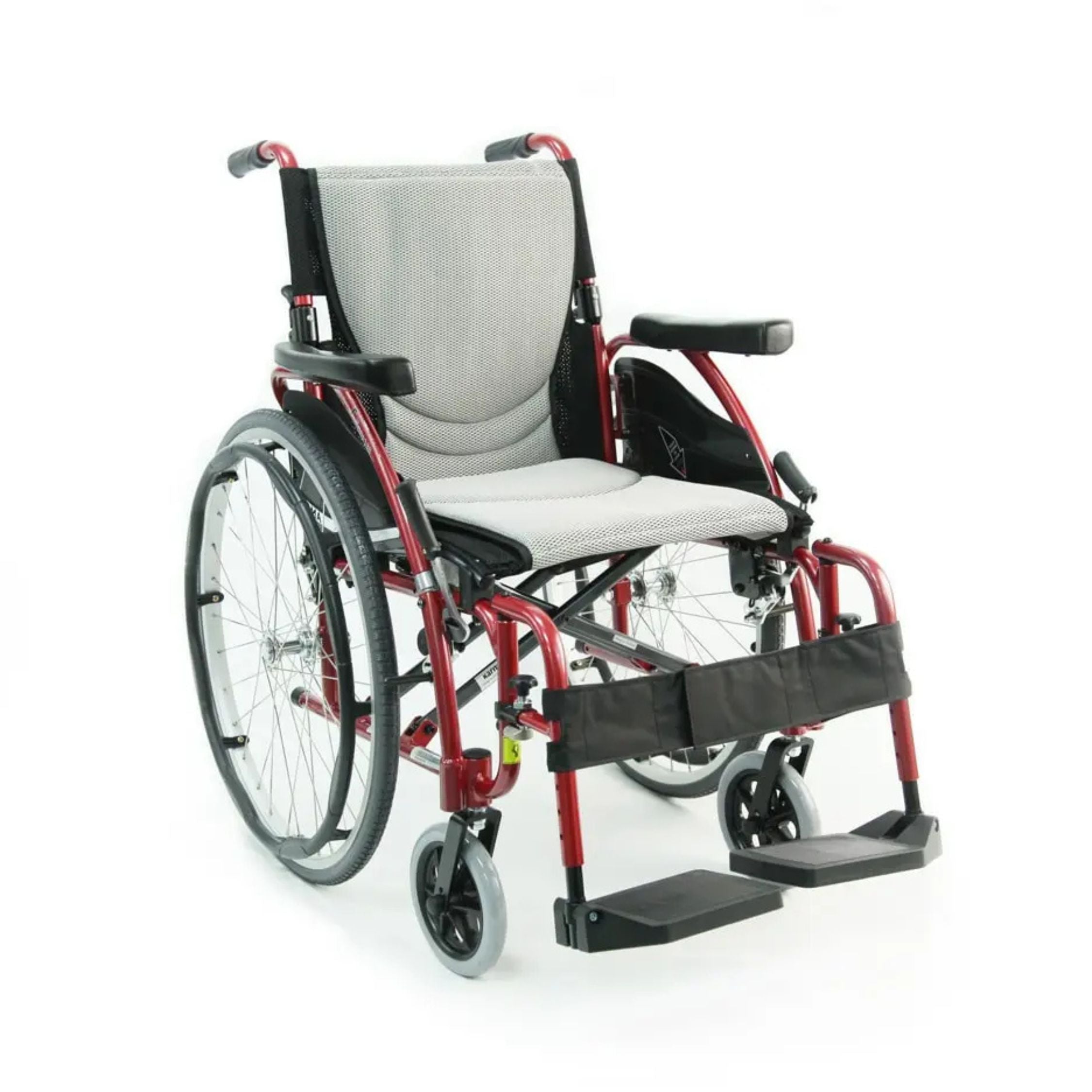 S-Ergo 125 Ergonomic Wheelchair with Flip-Back Armrest and Swing Away Footrest