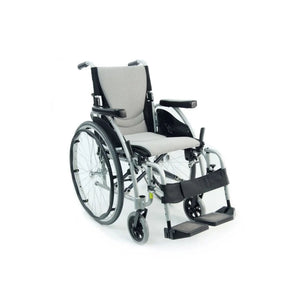 S-Ergo 125 Ergonomic Wheelchair with Flip-Back Armrest and Swing Away Footrest