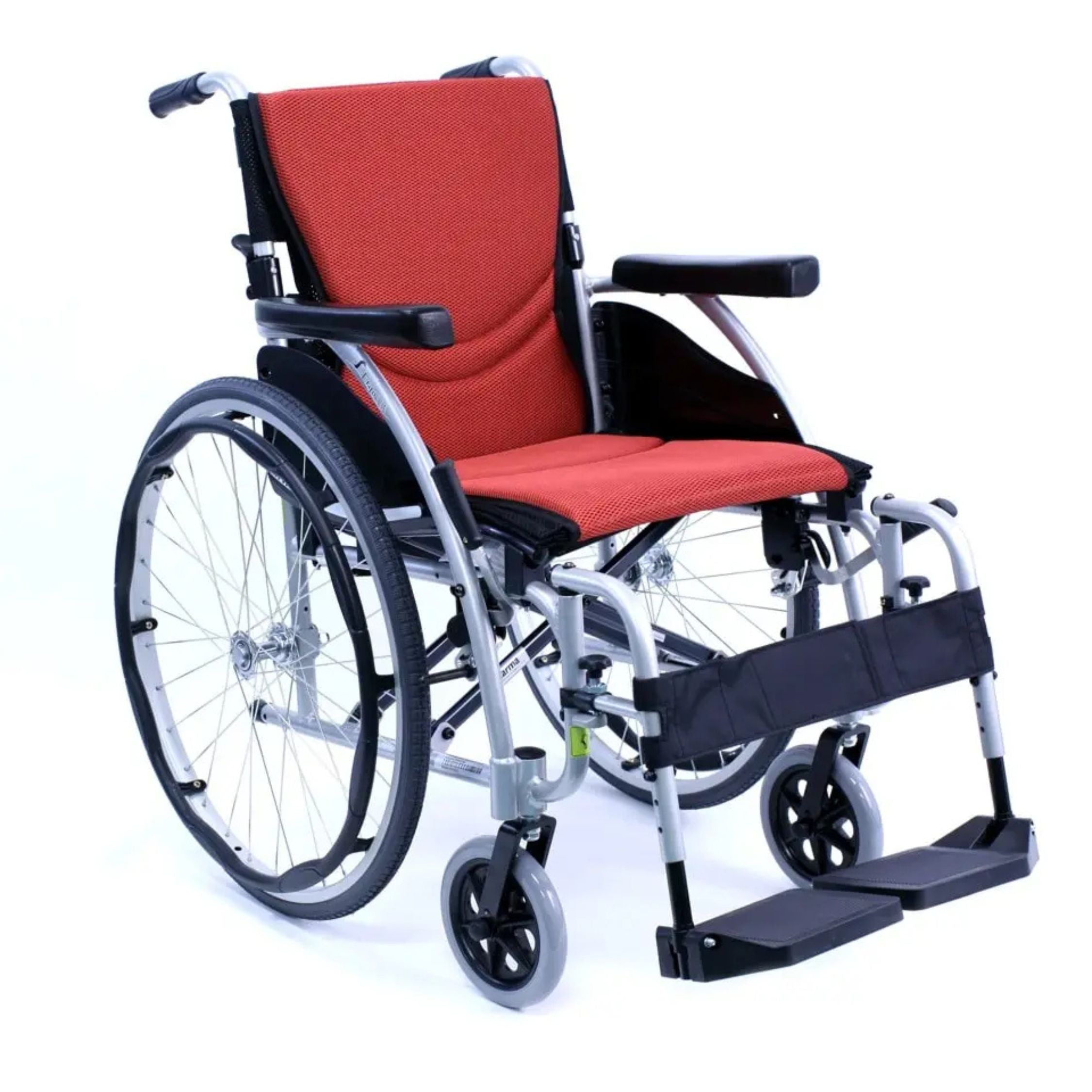 S-Ergo 125 Ergonomic Wheelchair with Flip-Back Armrest and Swing Away Footrest