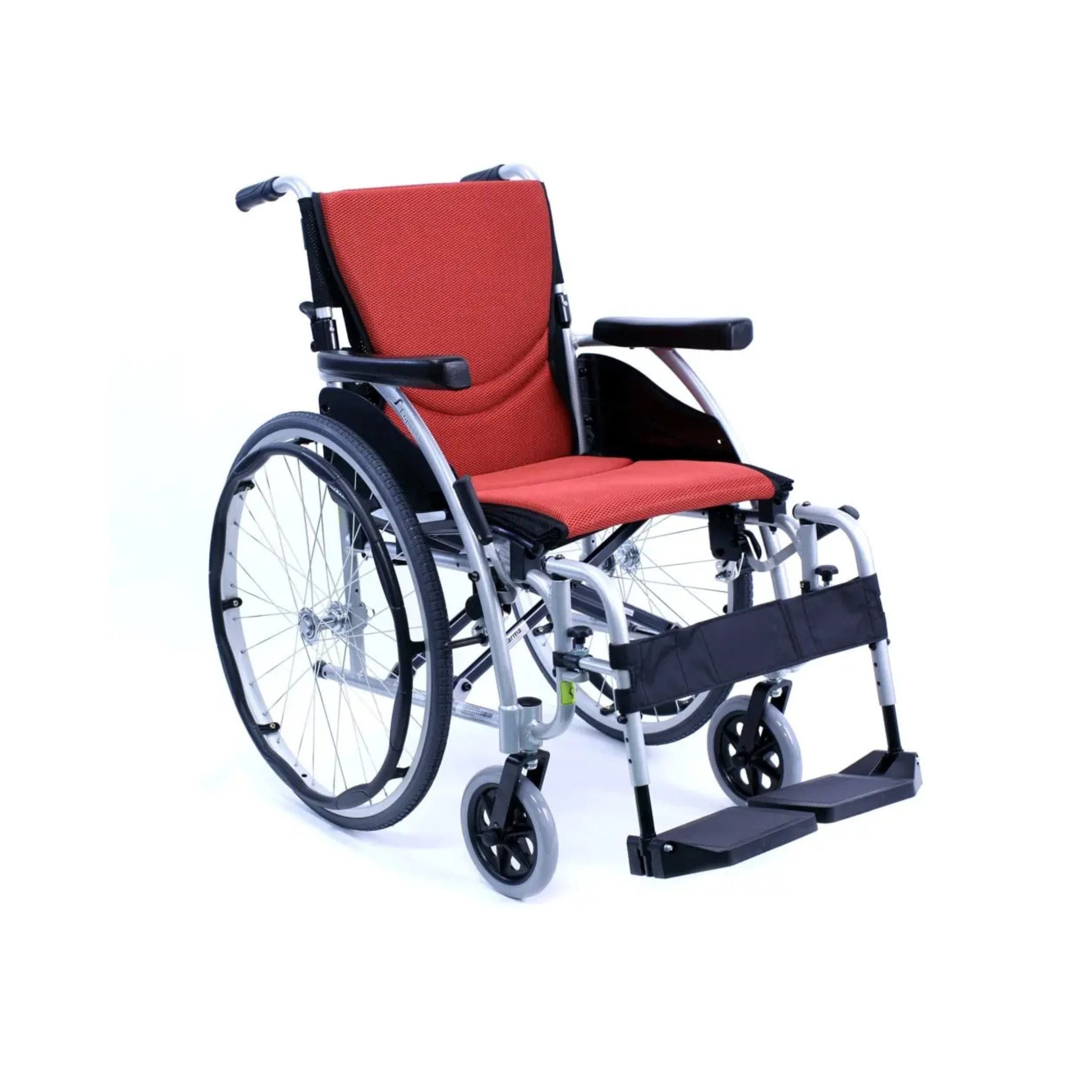 S-Ergo 125 Ergonomic Wheelchair with Flip-Back Armrest and Swing Away Footrest