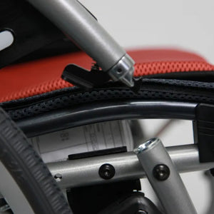 S-Ergo 125 Ergonomic Wheelchair with Flip-Back Armrest and Swing Away Footrest