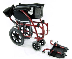 Karman Ergonomic wheelchair S-ERGO 115 TP Transport Wheelchair