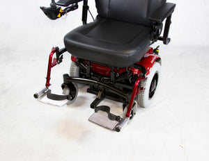 Shoprider Elevating Leg Rests in Black ELR in Black