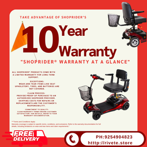 Shoprider® Dasher 4 Wheel Scooter