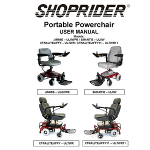 Shoprider® Smartie Power Wheelchair: Compact, Lightweight & Stylish