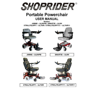 Shoprider® Smartie Power Wheelchair: Compact, Lightweight & Stylish