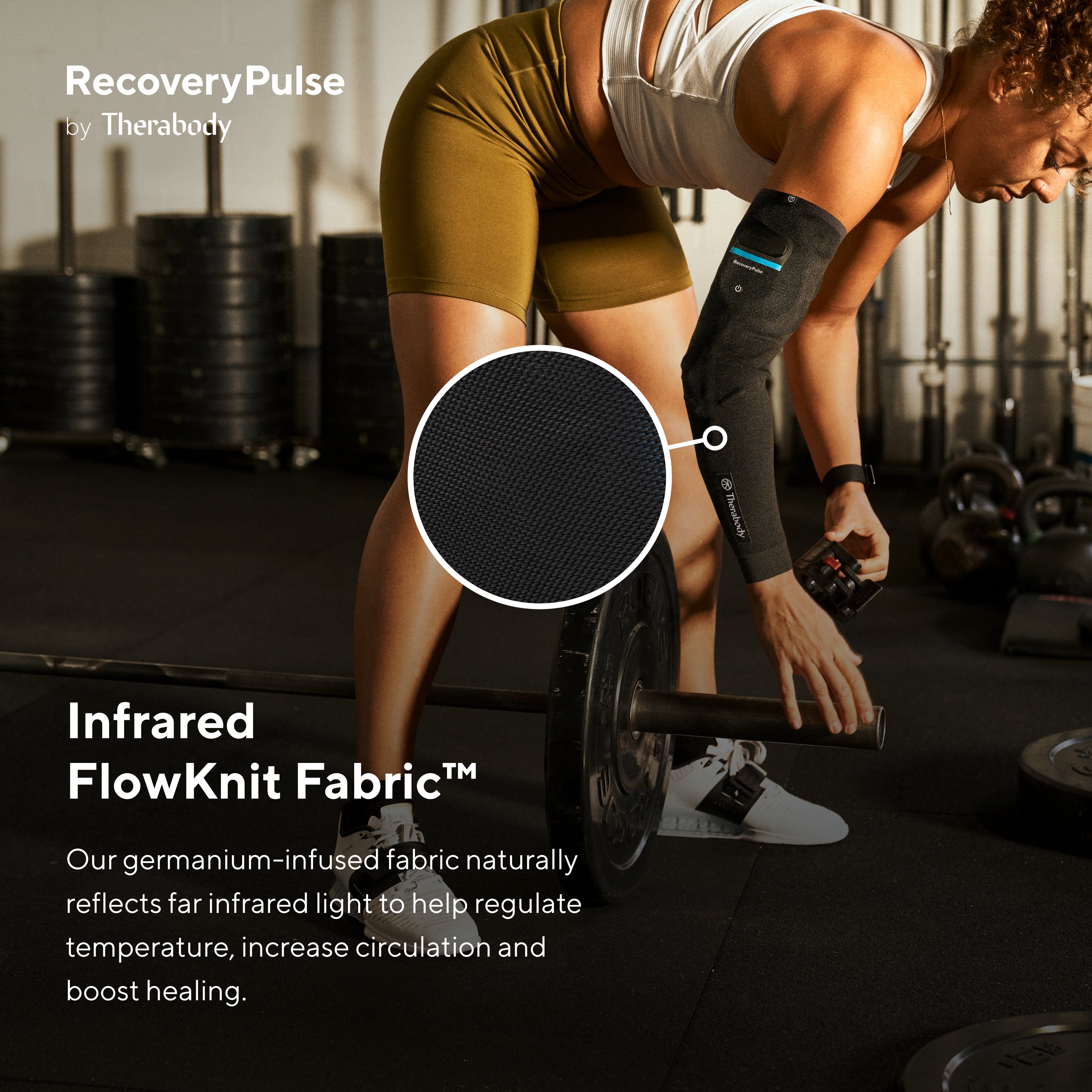 Therabody Recovery Pulse Arm Compression Sleeve